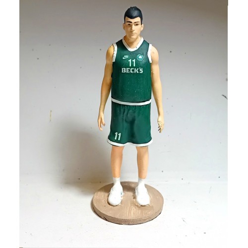 1/24 Stoyan Vrankovic Panathinaikos Basketball Handpainted Figure